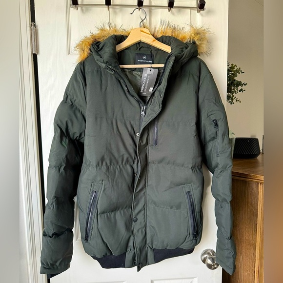 Ween Charm Other - Brand New Ween Charm Mens Parka Coat Army Green size Medium